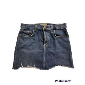 Current/Elliott Denim Mini Skirt Sz 28